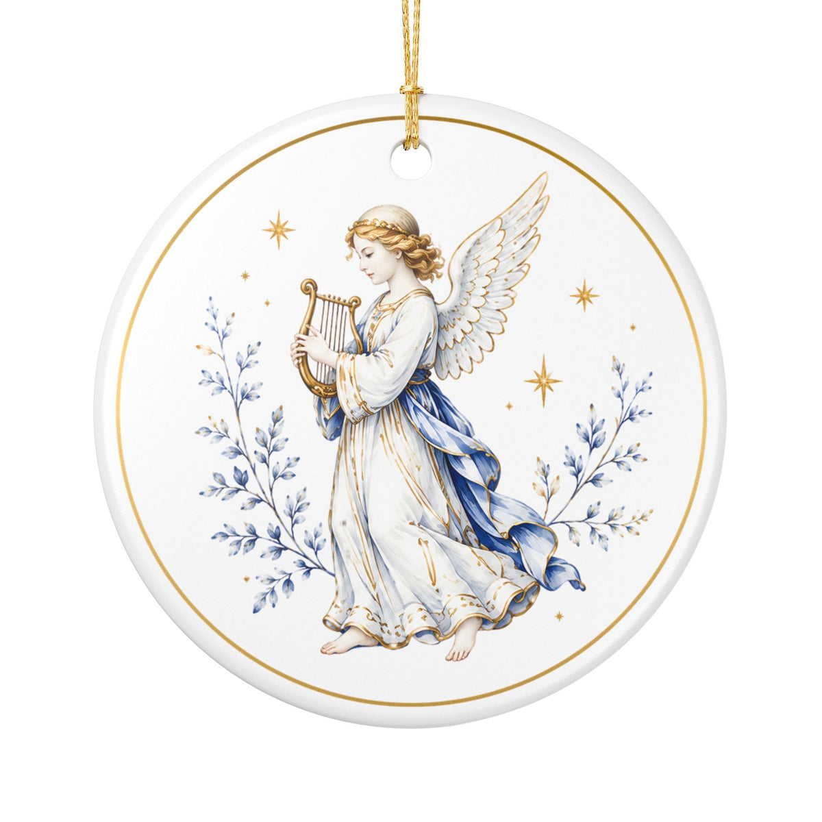 Christmas Angel – Christmas Art Collection 2026 Ceramic Ornament