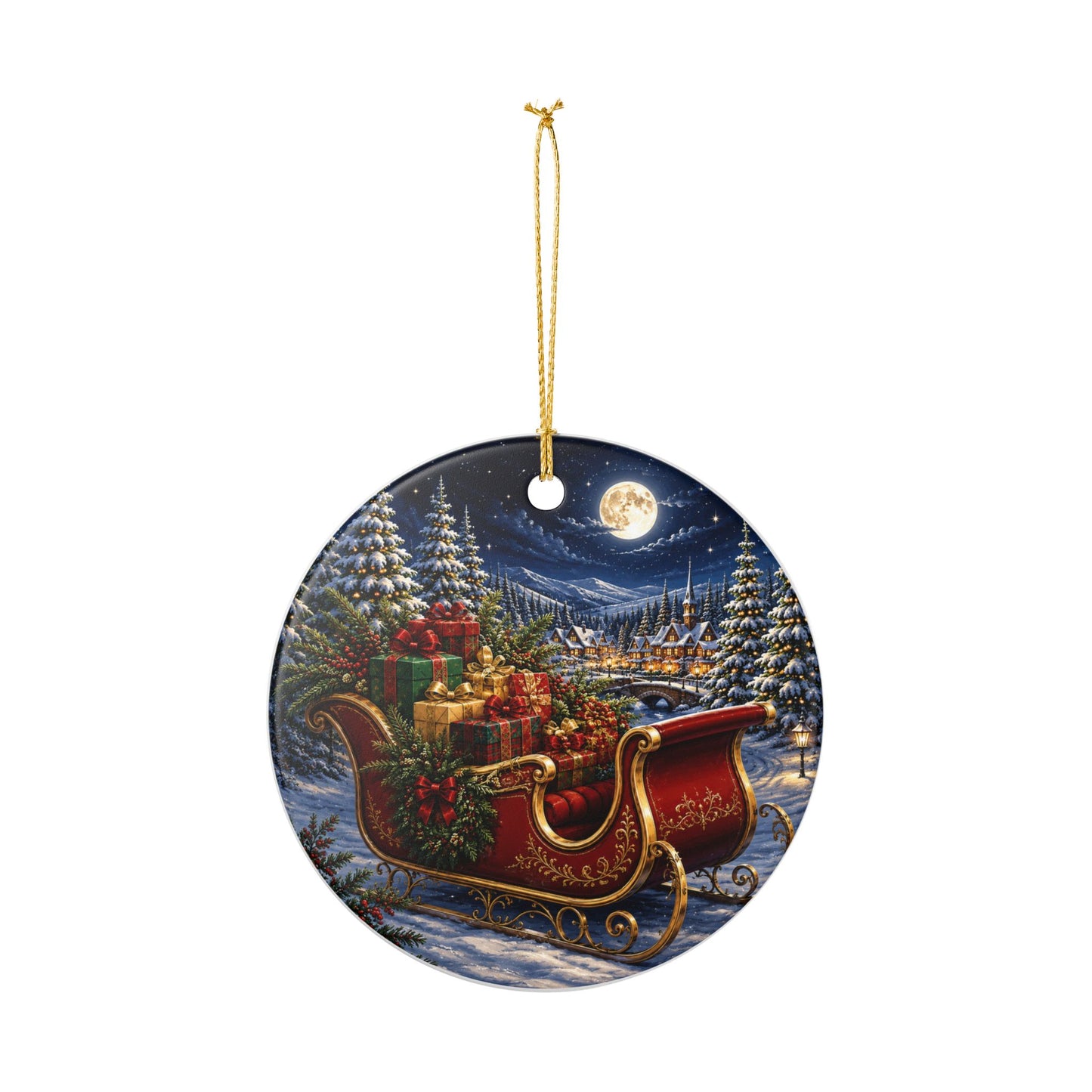 Ceramic Ornament "War's Das Schon? – Mit Lupo"